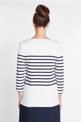 Load image into Gallery viewer, Stripe 3/4 Knit Top