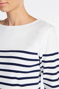Load image into Gallery viewer, Stripe 3/4 Knit Top