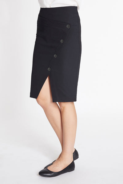 Womens button hotsell front pencil skirt